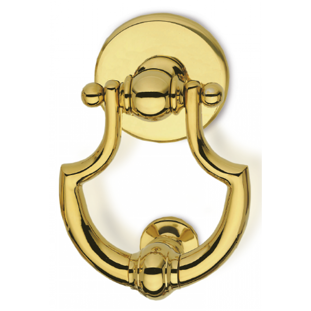 Luxor knocker Brass Door PFS Pasini