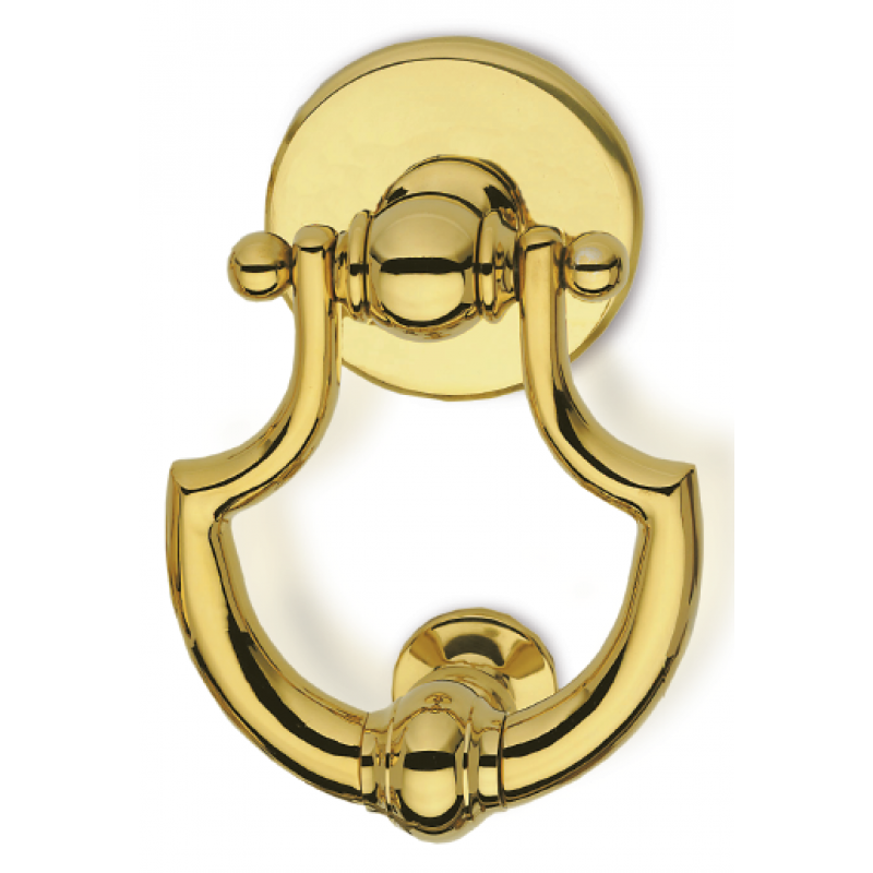 Luxor knocker Brass Door PFS Pasini