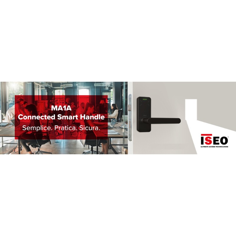 MA1A ISEO Connected Smart Handle with Electronic Lock