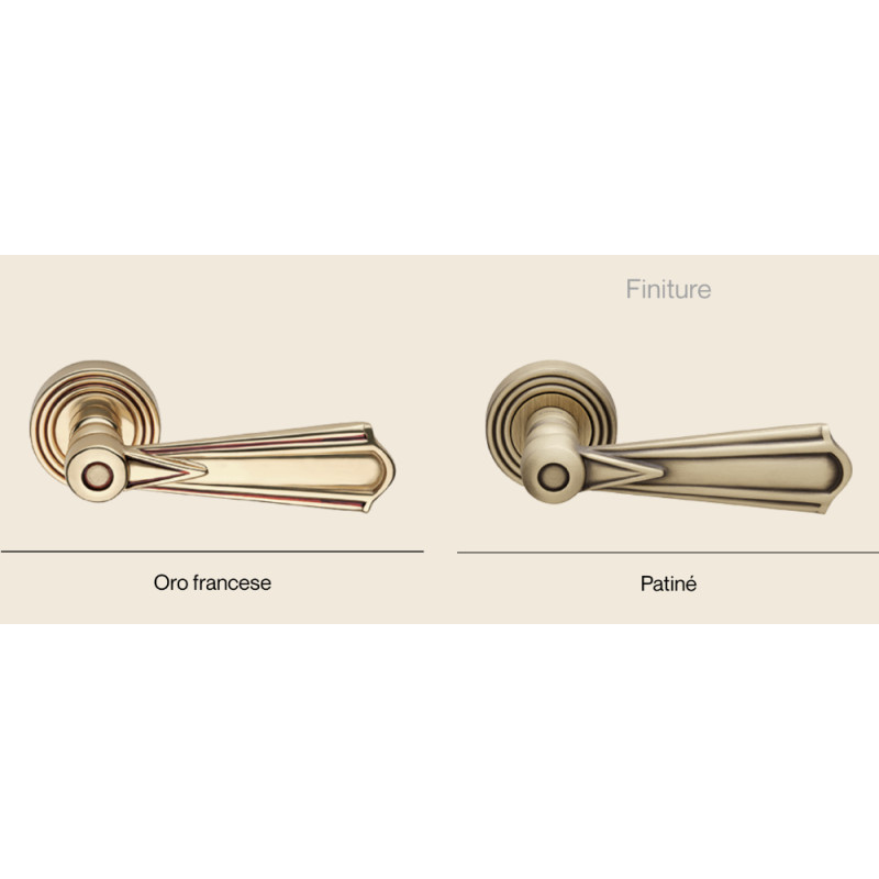 Madame Linea Calì Brass Door Handle Made in Italy