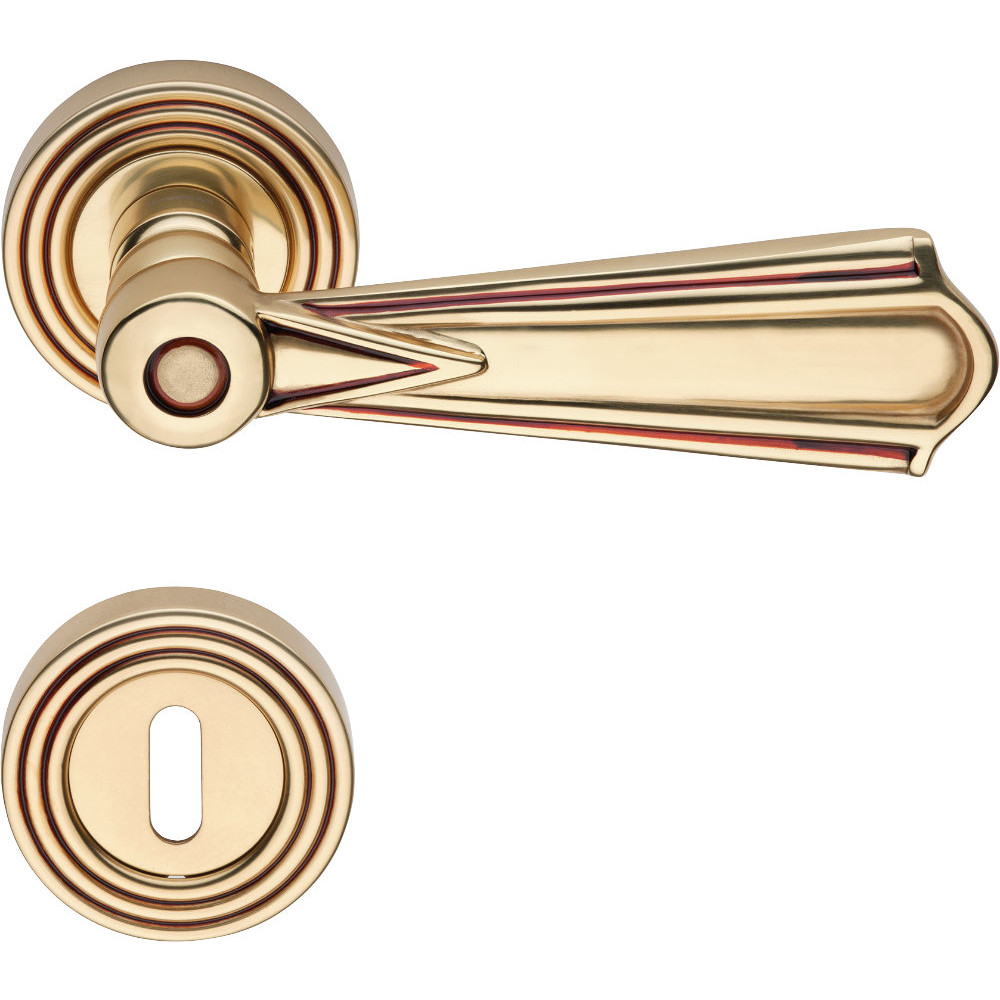 Madame Linea Calì Brass Door Handle Made in Italy