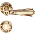 Madame Linea Calì Brass Door Handle Made in Italy