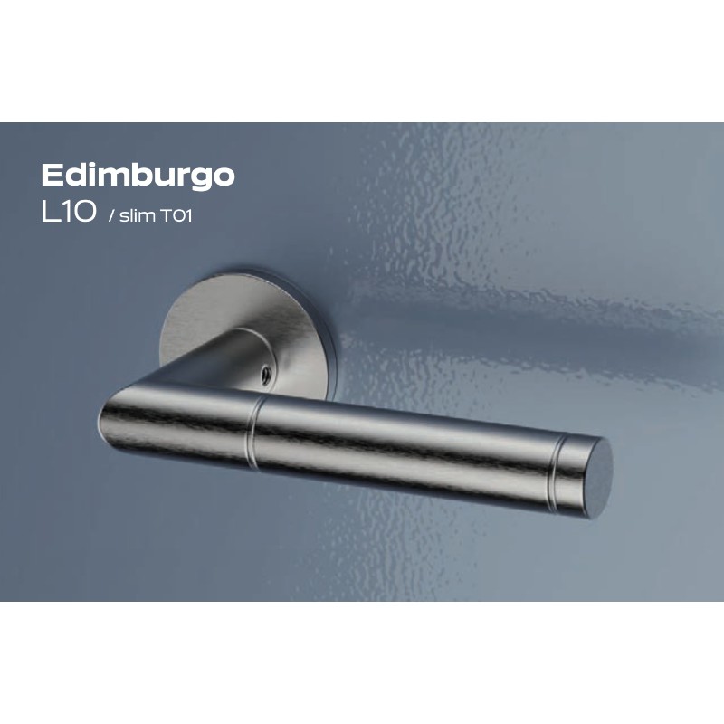 Edinburgh Reguitti Inox L10 Slim Stainless Steel Door Handle