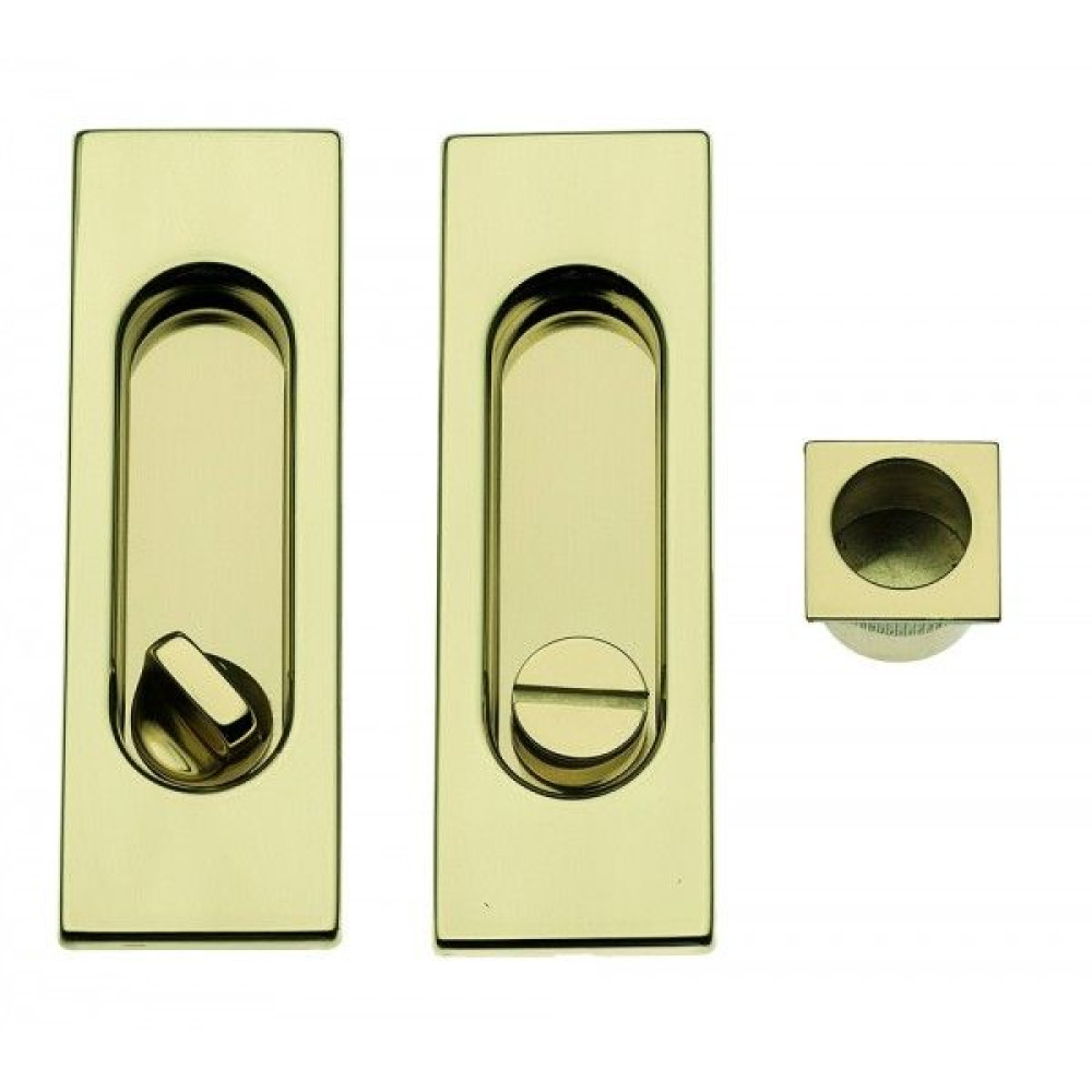 Rectangular Sliding Door Handle with Lock Arieni 98/R