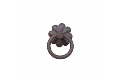 Handmade Furniture Handle Ring Galbusera 025 in Artistic Iron