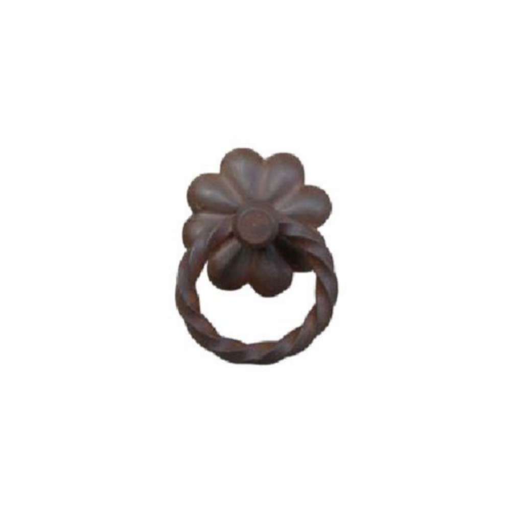 Handmade Furniture Handle Ring Galbusera 029 in Artistic Iron