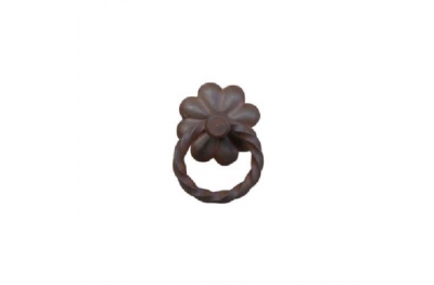 Handmade Furniture Handle Ring Galbusera 029 in Artistic Iron
