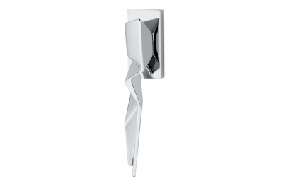 Window handle DK of the Famous Architect Zaha Hadid H356 F RS-41 ZH Duemilacinque Fusital Valli & Valli