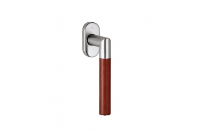 pba 2003.YOD.DK Handle for Windows in Wood and Stainless Steel AISI 316L