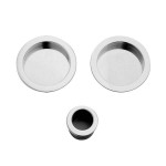 Handles for Sliding Doors Arieni 95/SF Blind Round Flush Pulls Ø58 mm
