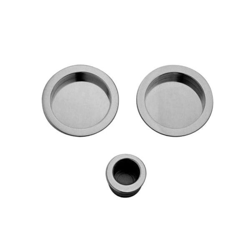 Handles for Sliding Doors Arieni 95/SF Blind Round Flush Pulls Ø58 mm
