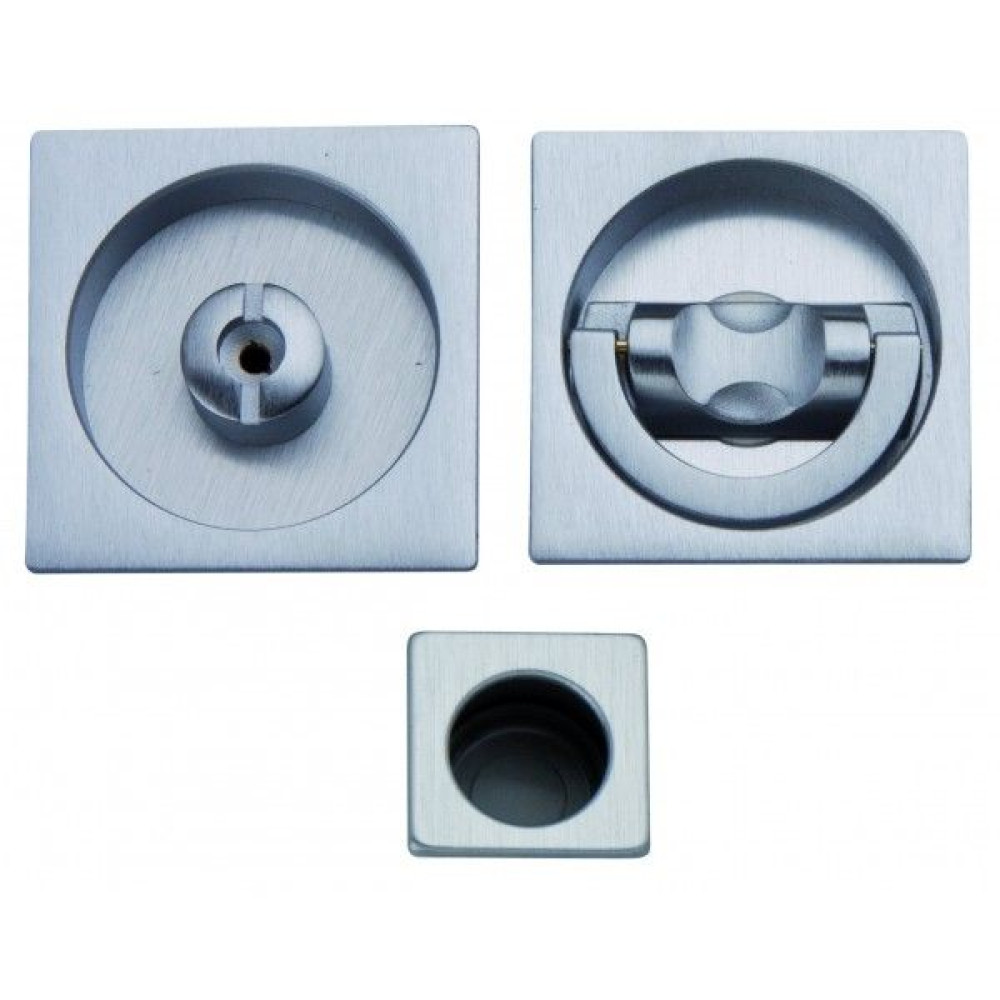 Square Handles for Sliding Doors Arieni 94/AT/Q 55x55 mm Recessed Pulls