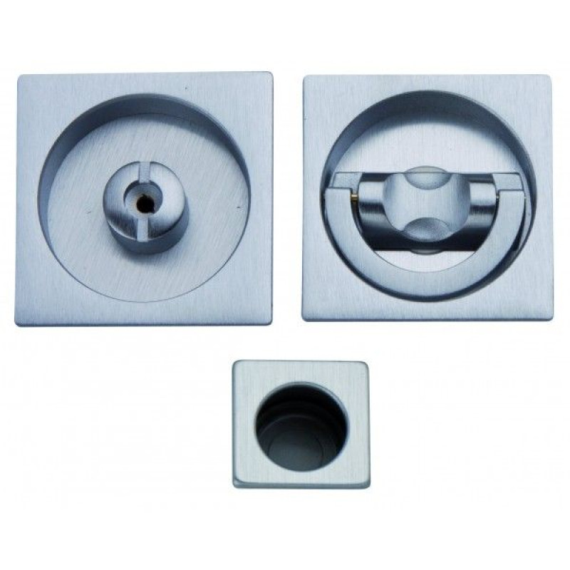 Square Handles for Sliding Doors Arieni 94/AT/Q 55x55 mm Recessed Pulls