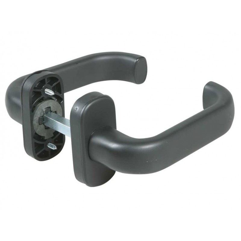 Plastic Handles with Spring Black Colour IBFM