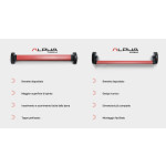 Panic Exit Device CISA ALPHA TOUCH or PUSH Surface Mounted