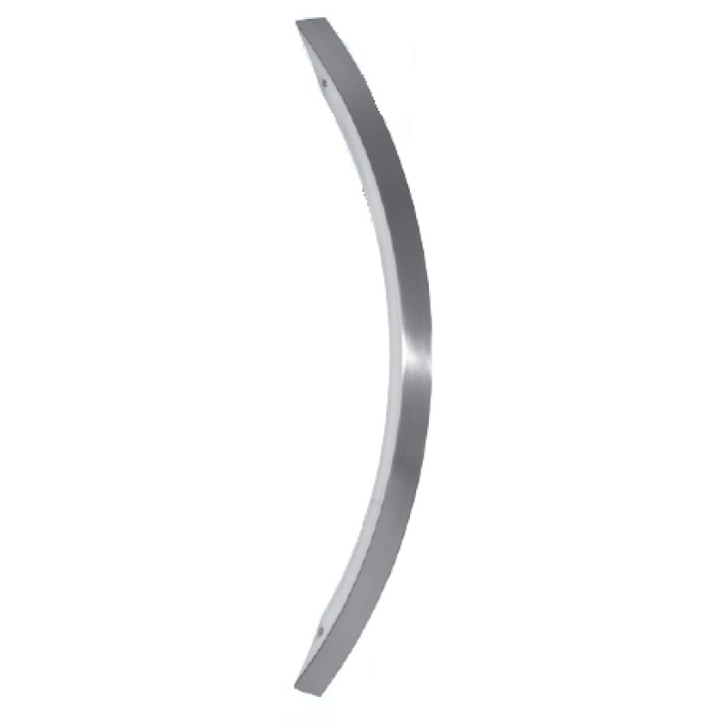 Curved Pull Handle Stainless Steel 316L MPM 05.18 30x30