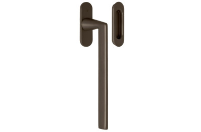 Pull Handle for Lift and Slide Door Colombo Design AM313/0 with Plate