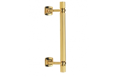 Esagonale Door Pull Handle Brass-Made Fashion Line PFS Pasini