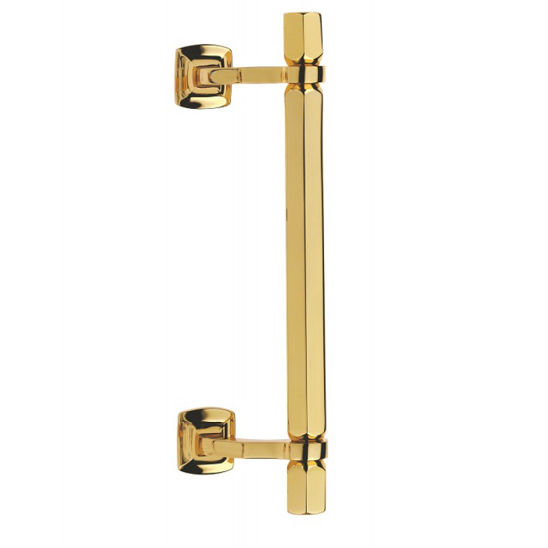 Esagonale Door Pull Handle Brass-Made Fashion Line PFS Pasini