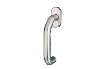 pba 2029DK Window Handle in Stainless Steel AISI 316L