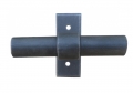 Helsinki Galbusera Window Handle with Rosette Wrought Iron