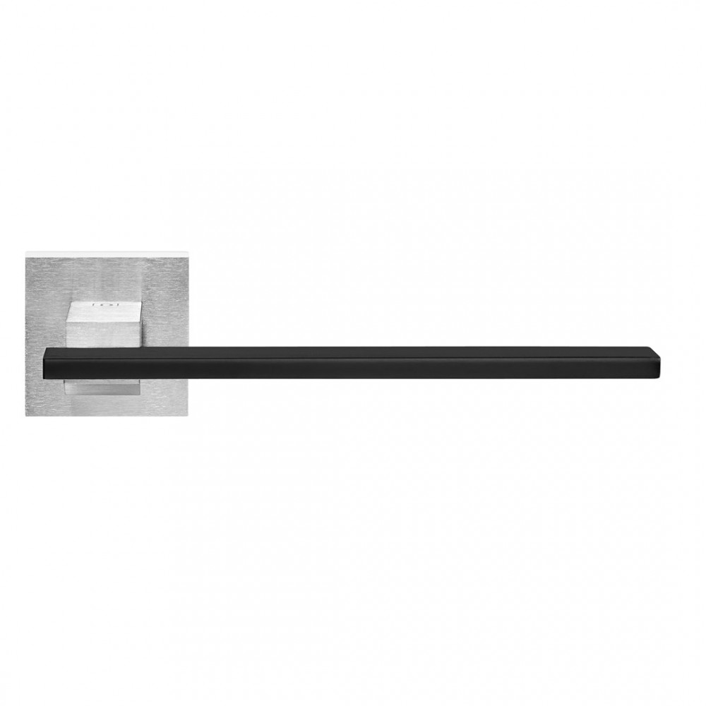 Milano Handle on Square Rose Brass with Satin black insert Pfs Pasini i-Design