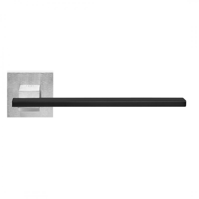 Milano Handle on Square Rose Brass with Satin black insert Pfs Pasini i-Design