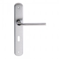 Milly 2 Series Basic forme Door Handle on Regular Plate Frosio Bortolo Interior Design