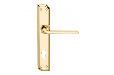 Milly Series Basic forme Door Handle on Irregolar Plate Frosio Bortolo Modern Style