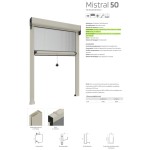Mistral 50 Vertical Economical Mosquito Net with Spring Officine Rami