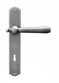 Munich 2 Galbusera Door Handle with Plate