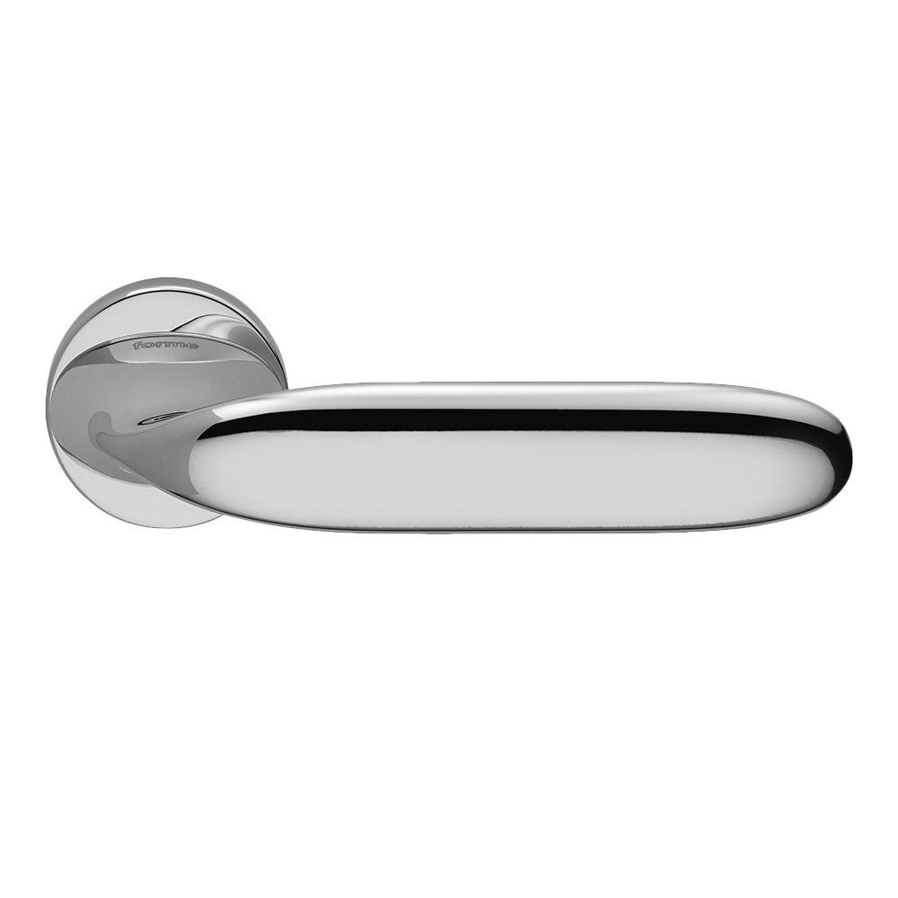 Eos Frosio Bortolo interior door handle in version with square rosette