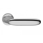 Eos Frosio Bortolo interior door handle in version with square rosette