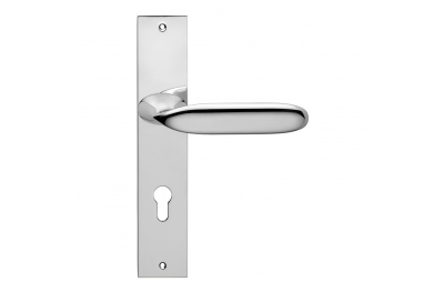 Eos Frosio Bortolo interior door handle in version with square rosette