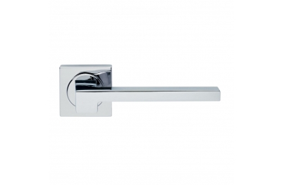 Morphos Light Design Manital Polished Chrome Pair of Door Lever Handles