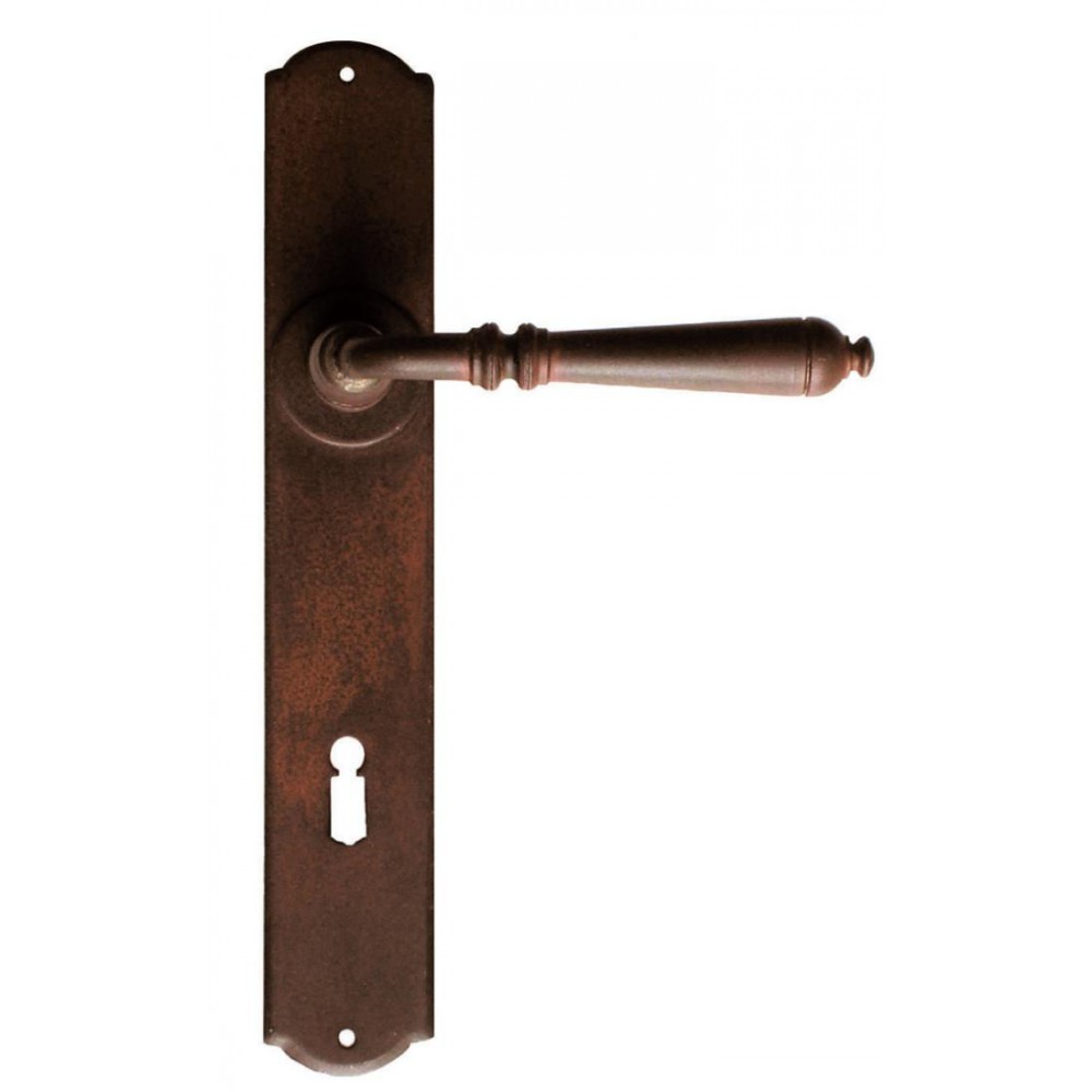 Moscow Galbusera Door Handle with Plate