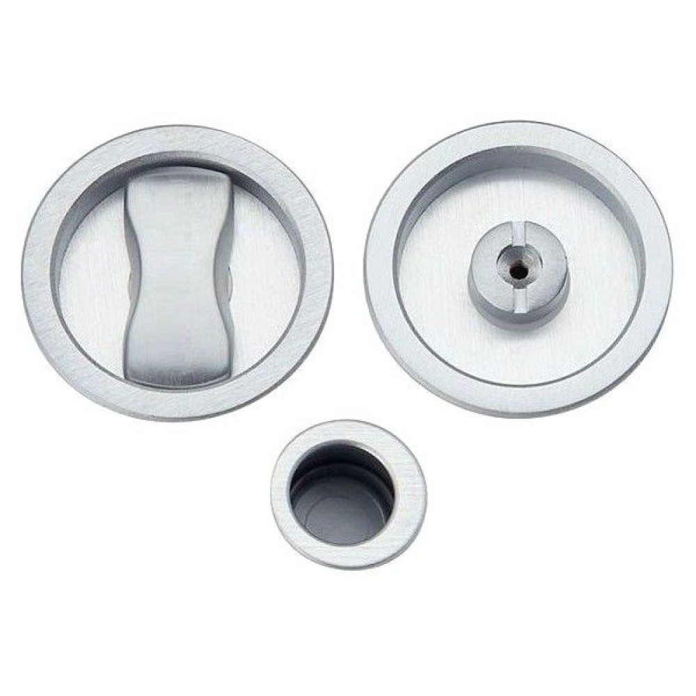 Round Flush Pull for Sliding Door Arieni 94/SP Ø58 Kit with Lock