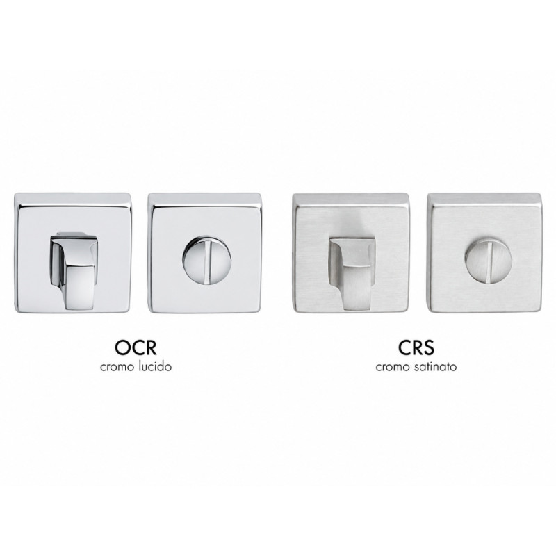 Rectangular Bathroom Door Thumbturn Arieni 400/CBQ