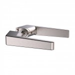 Obliq Reguitti Minimal Door Handle in Recycled Aluminum