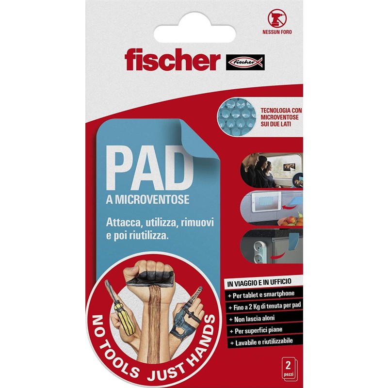 Fischer Adhesive Micro-suction Pad Removable and Reusable