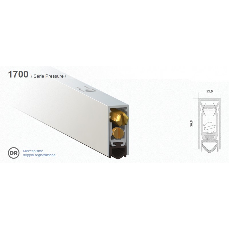 Draft excluder for Porta Comaglio 1700 Series Pressure Various Sizes