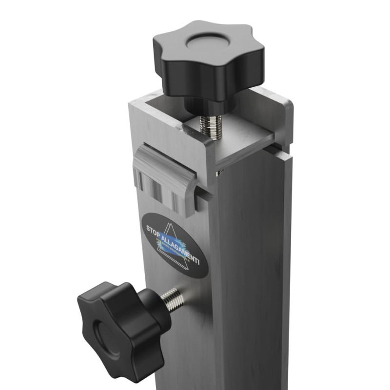 Economical Flood Barrier Kit in Wood and Aluminum Complete Set