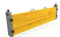 Economical Flood Barrier Kit in Wood and Aluminum Complete Set