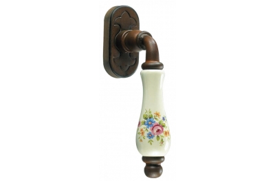 Milan Galbusera Dry Keep Window Handle Wrought Iron