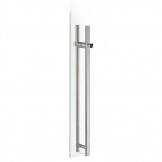 pba KLD-Y Pull Handle with Lock in Stainless Steel AISI 316L