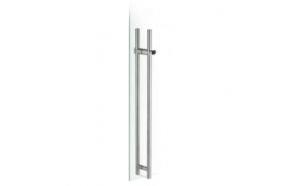 pba KLD-Y Pull Handle with Lock in Stainless Steel AISI 316L