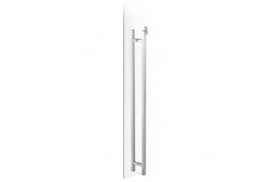 pba KLO.QV Pull Handle with Lock in Stainless Steel AISI 316L