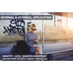 Anti-Scratch Film Reflectiv AGI 100 Anti Graffiti and Urban Vandalism