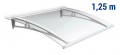 Newstyle Canopy NS-01 Transperent Roof 1,25m Overhang Royal Pat Newentry