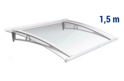 Newstyle Canopy NS-01 Transperent Roof 1,50m Overhang Royal Pat Newentry